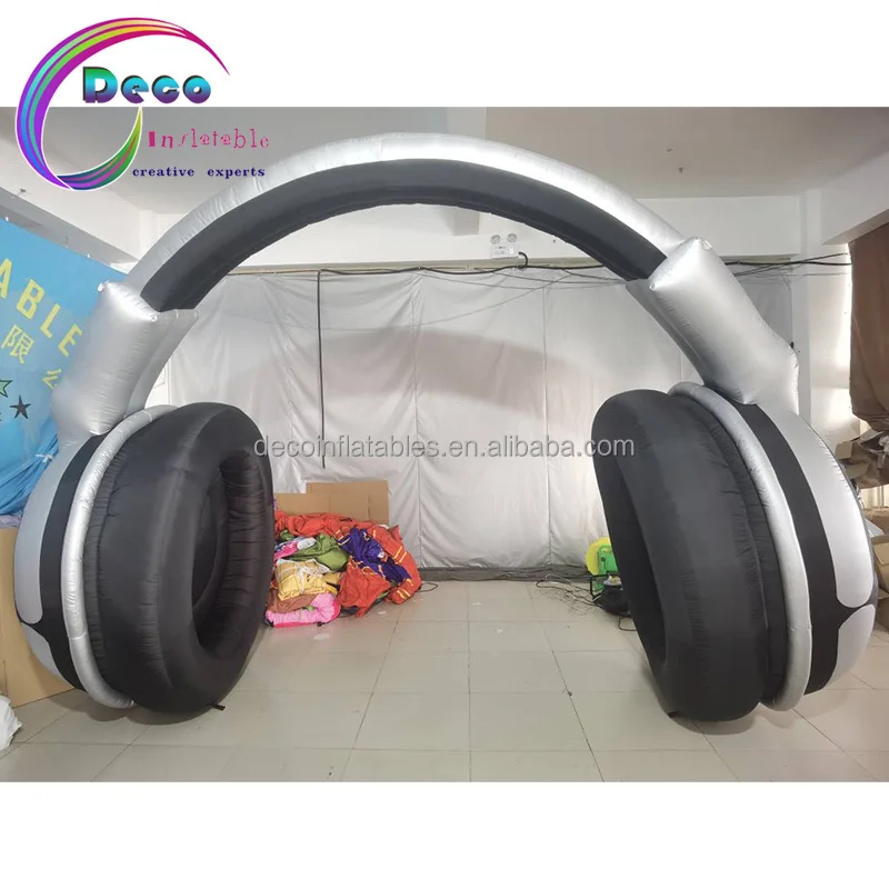 Advertising Inflatable Headphone Balloons Custom Inflatable Headset Balloons Inflatable Earphone For Music Stage Decoration
Advertising Inflatable Headphone Balloons Custom Inflatable Headset Balloons Inflatable Earphone For Music Stage Decoration