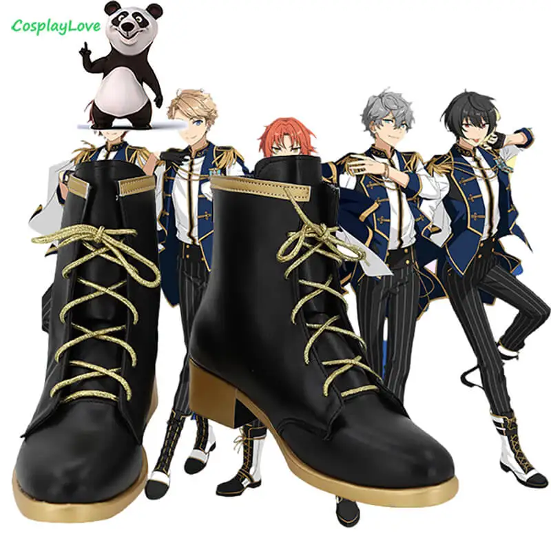 CosplayLove Game Ensemble Stars II TrickStar FUSIONIC STARS Cosplay Shoes COS Black Shoes Boots PU Leather Custom Made
CosplayLove Game Ensemble Stars II TrickStar FUSIONIC STARS Cosplay Shoes COS Black Shoes Boots PU Leather Custom Made