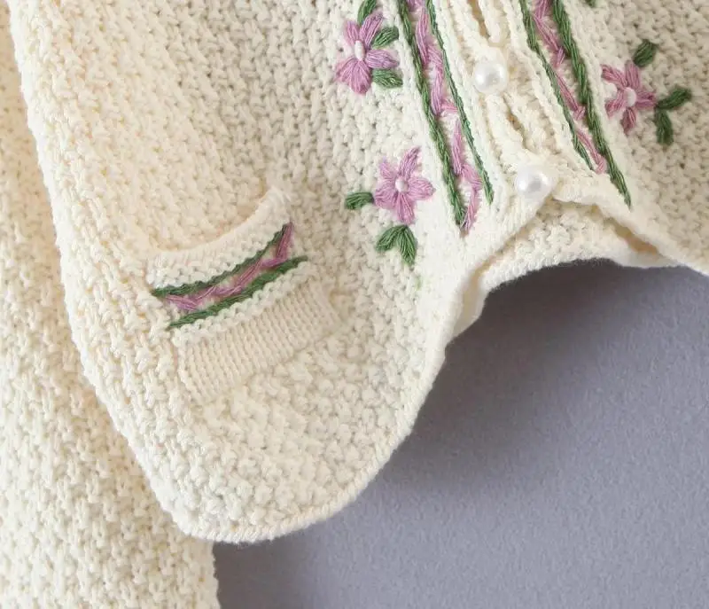 Открытый кардиган ручной работы с жемчугом, женский модный универсальный уличный свитер Long Sve, вязаный топ прямого кроя
Открытый кардиган ручной работы с жемчугом, женский модный универсальный уличный свитер Long Sve, вязаный топ прямого кроя