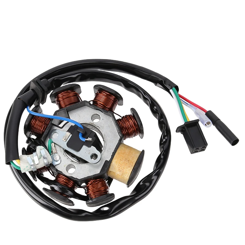 GY6 150cc Engine Stator Coil, 152QMI 157QMJ Magneto Ignition Coil Replacement for 125cc 150cc GY6 Scooter ATV
GY6 150cc Engine Stator Coil, 152QMI 157QMJ Magneto Ignition Coil Replacement for 125cc 150cc GY6 Scooter ATV