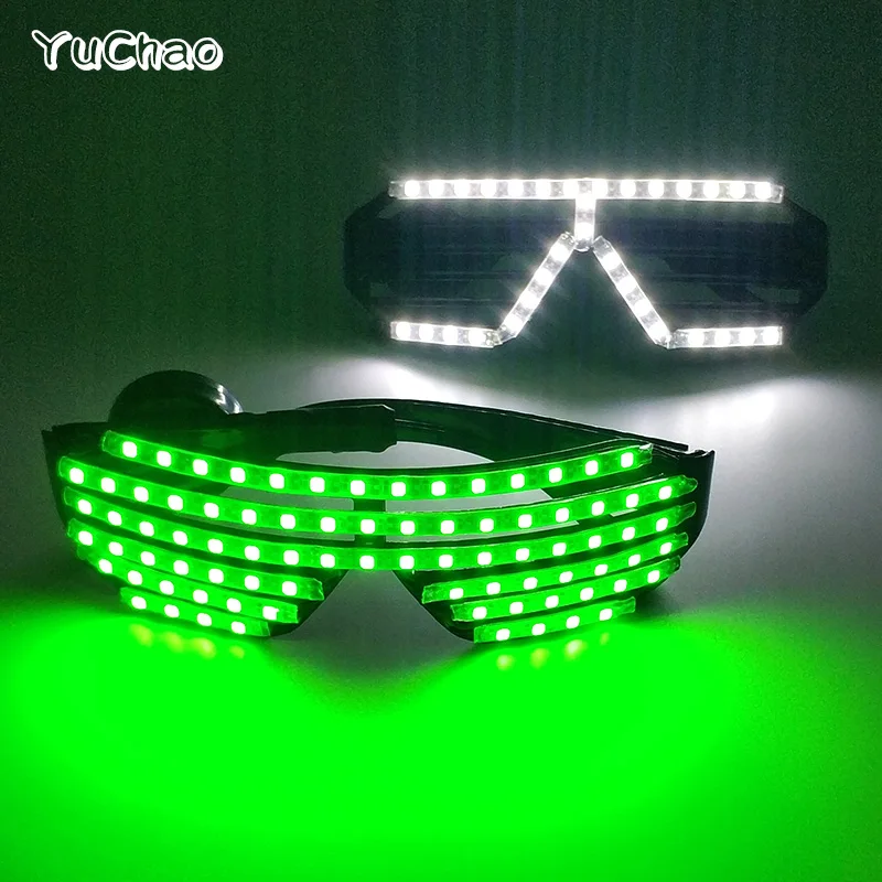 Fashion 6V 6 Color for Choice Shutter Glasses Personality Nightclub Light up Props Novetly Lighting Performance Eyewears
Fashion 6V 6 Color for Choice Shutter Glasses Personality Nightclub Light up Props Novetly Lighting Performance Eyewears