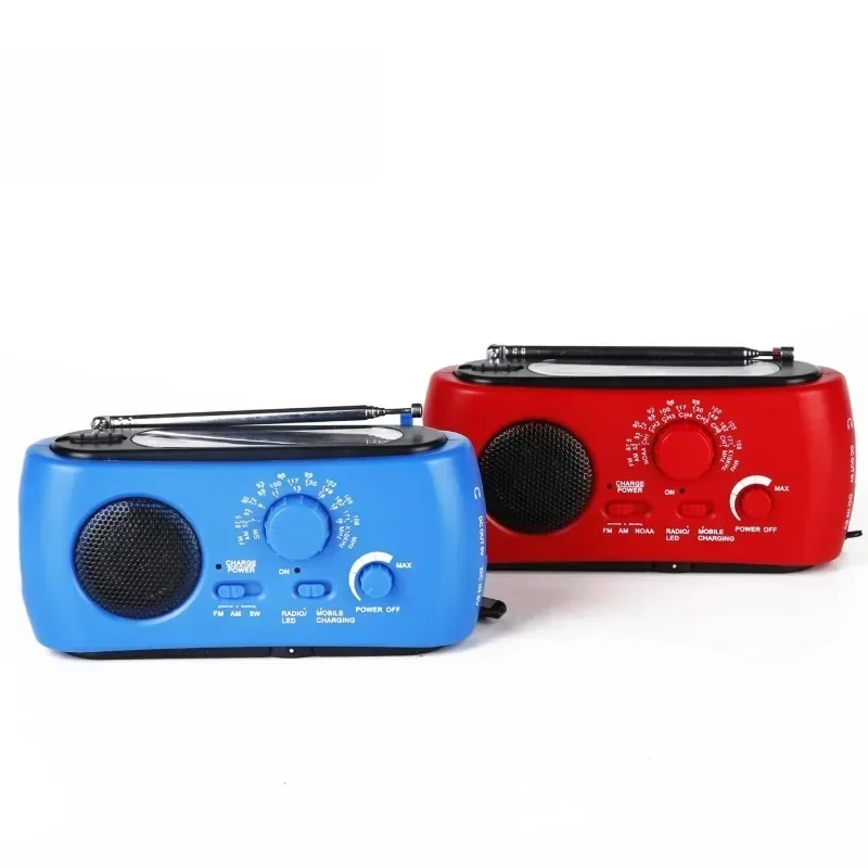 Portable LED Flashlight Outdoor Emergency Rescue Multi-band AM/FM/SW Solar Hand-charged Radio for Emergency Phone Charge
Portable LED Flashlight Outdoor Emergency Rescue Multi-band AM/FM/SW Solar Hand-charged Radio for Emergency Phone Charge