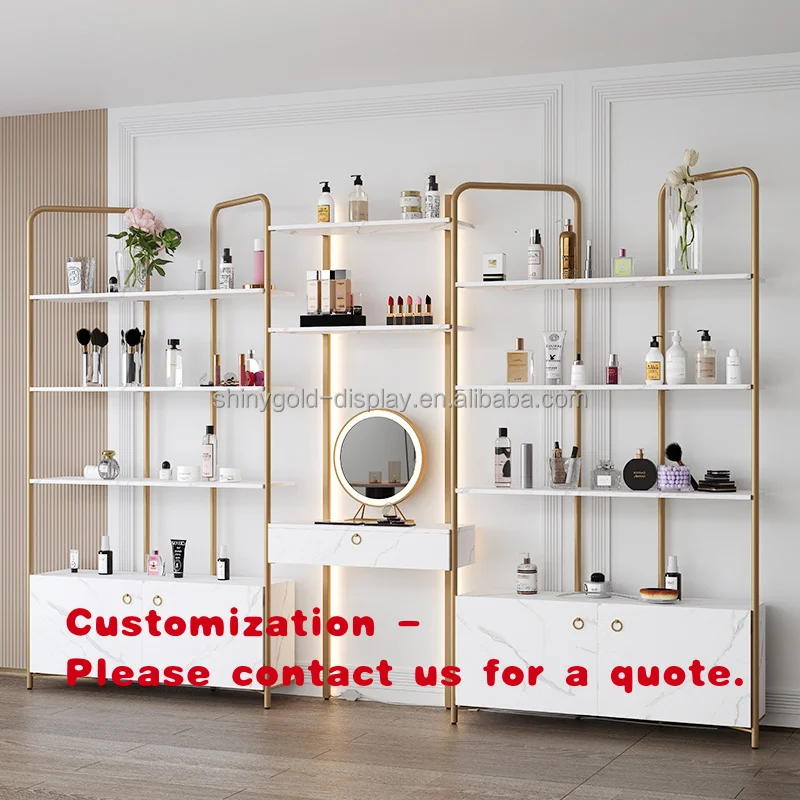 custom.Customize Beauty Salon Display Cabinet Cosmetics Shelf Nail Salon Product Shelf Skin Care Makeup Display Rack
custom.Customize Beauty Salon Display Cabinet Cosmetics Shelf Nail Salon Product Shelf Skin Care Makeup Display Rack