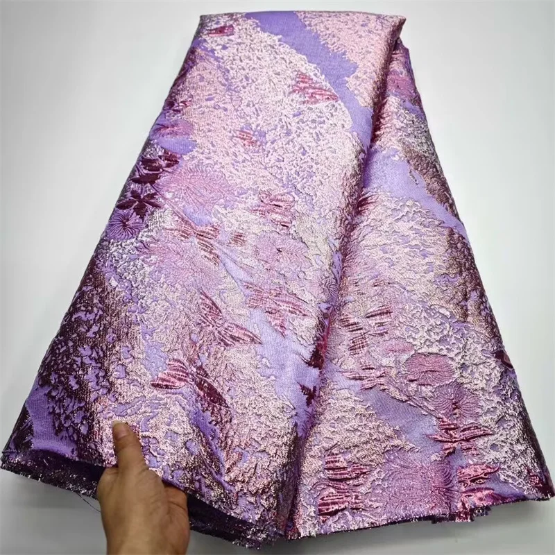 African Tulle Lace Fabric 2025 High Quality French Jacquard Lace Nigerian Embroidery Brocade Jacquard Material For Wedding Dress
African Tulle Lace Fabric 2025 High Quality French Jacquard Lace Nigerian Embroidery Brocade Jacquard Material For Wedding Dress