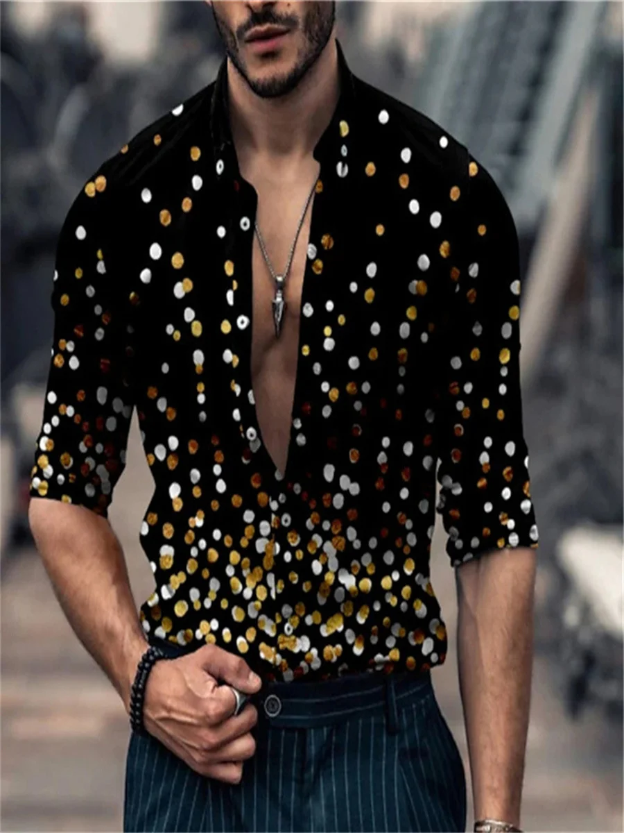 2023 summer new luxury high-quality men's lapel shirt long sleeve retro shirt printing oversized shirt men's cardigan S-6XL
2023 summer new luxury high-quality men's lapel shirt long sleeve retro shirt printing oversized shirt men's cardigan S-6XL