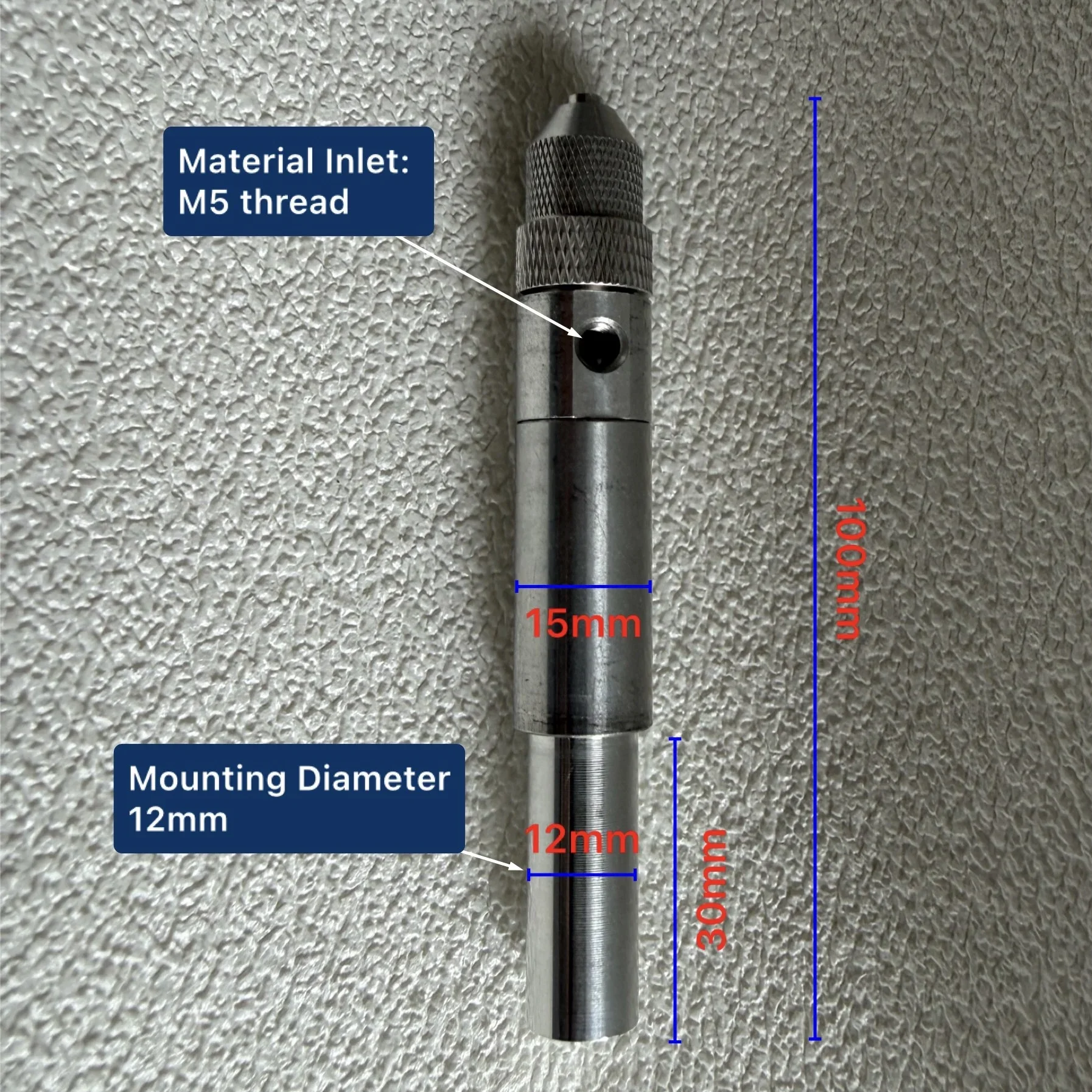 Precision Single-Acting Suck-Back Dispensing Valve (12mm Mount) for PVC Dripping Machines
Precision Single-Acting Suck-Back Dispensing Valve (12mm Mount) for PVC Dripping Machines