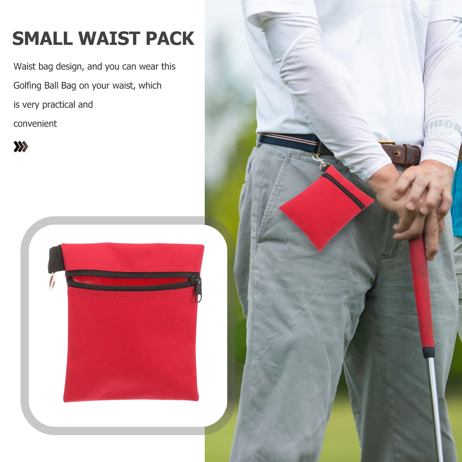 Golf Ball Nylon Storage Pouch Red Compact Anti scratch Durable Elastic Multi use Waist Bag Practical Outdoor Sports Accessories
Golf Ball Nylon Storage Pouch Red Compact Anti scratch Durable Elastic Multi use Waist Bag Practical Outdoor Sports Accessories