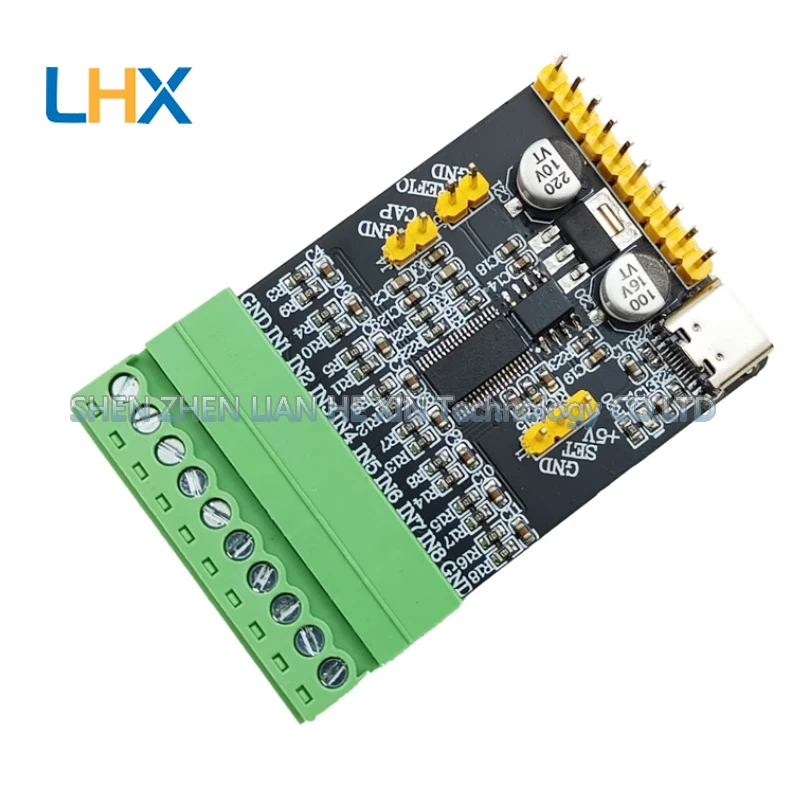 ADS8688 analog-to-digital Converter module Data acquisition 16-bit 8-channel ADC bipolar input SAR
ADS8688 analog-to-digital Converter module Data acquisition 16-bit 8-channel ADC bipolar input SAR
