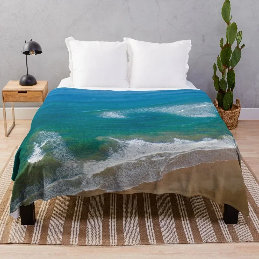 Blue Sea Throw Blanket Foldable Soft Warm Blanket for Outdoor Use
Blue Sea Throw Blanket Foldable Soft Warm Blanket for Outdoor Use