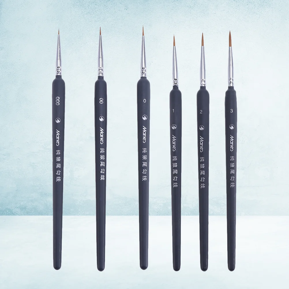 9 Pcs Painting Brushes Set Plastic Handles Ideal for Travel Acrylic Watercolor Oil Paintings Line Drawing Pen
9 Pcs Painting Brushes Set Plastic Handles Ideal for Travel Acrylic Watercolor Oil Paintings Line Drawing Pen