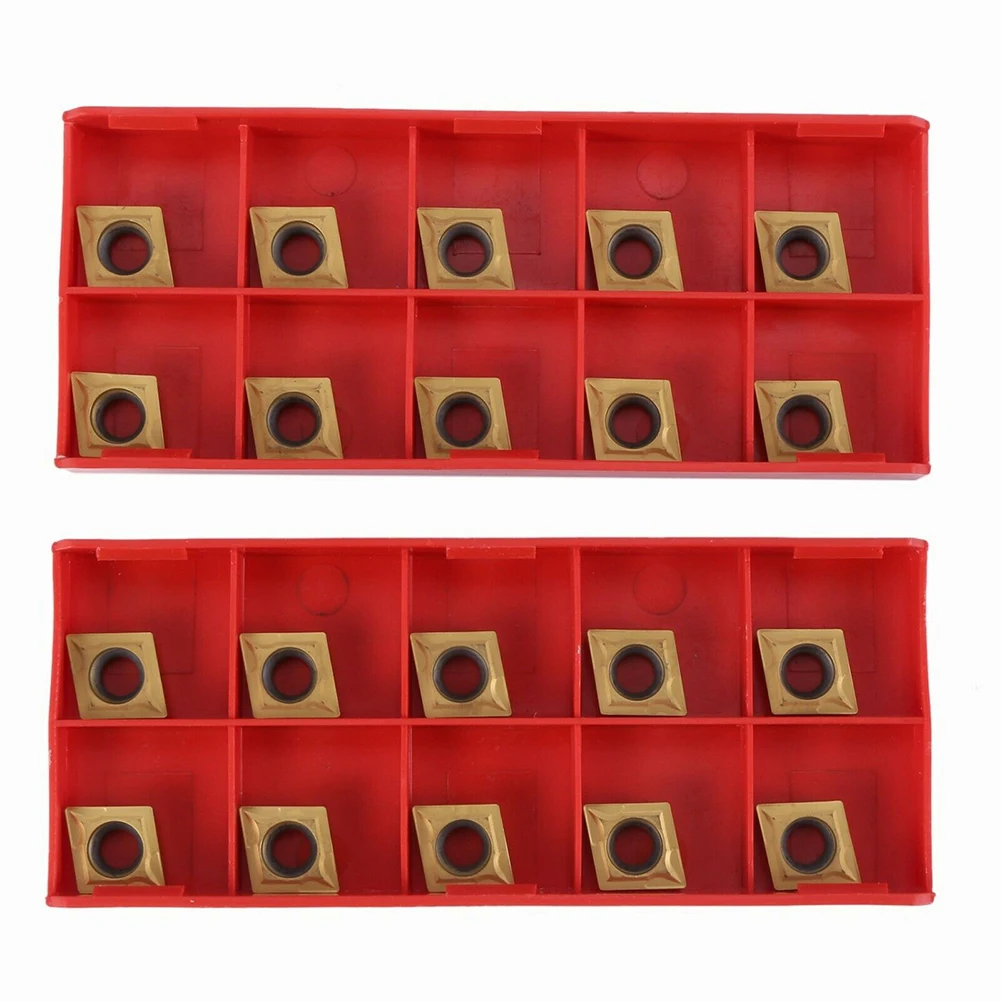 CNC Carbide Insert High Quality Metal Tools Lathe US735 Yellow 20pcs Accessories CCMT09T304 CCMT32.51 Turning Tool
CNC Carbide Insert High Quality Metal Tools Lathe US735 Yellow 20pcs Accessories CCMT09T304 CCMT32.51 Turning Tool