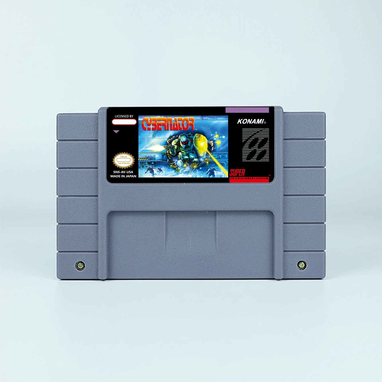 Экшн-игра Cybernator для 16-битной игровой карты SNES для США, версия NTSC, игровая консоль SNES для Nintendo
Экшн-игра Cybernator для 16-битной игровой карты SNES для США, версия NTSC, игровая консоль SNES для Nintendo