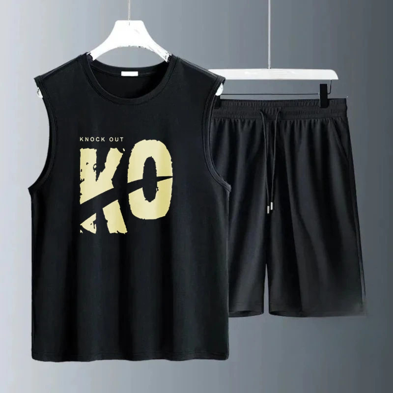 Men's Tank Top Sets 2026 Summer Quick drying oversize Two-piece sets seaside beach running Old money man crewneck Breathable
Men's Tank Top Sets 2026 Summer Quick drying oversize Two-piece sets seaside beach running Old money man crewneck Breathable