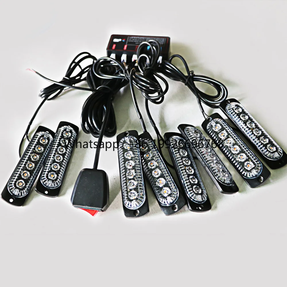 Super Bright 12V LED Warning Light Bar Traffic Light Strobe Emergency Hazard Flashing Beacon Lights Charger IP67
Super Bright 12V LED Warning Light Bar Traffic Light Strobe Emergency Hazard Flashing Beacon Lights Charger IP67