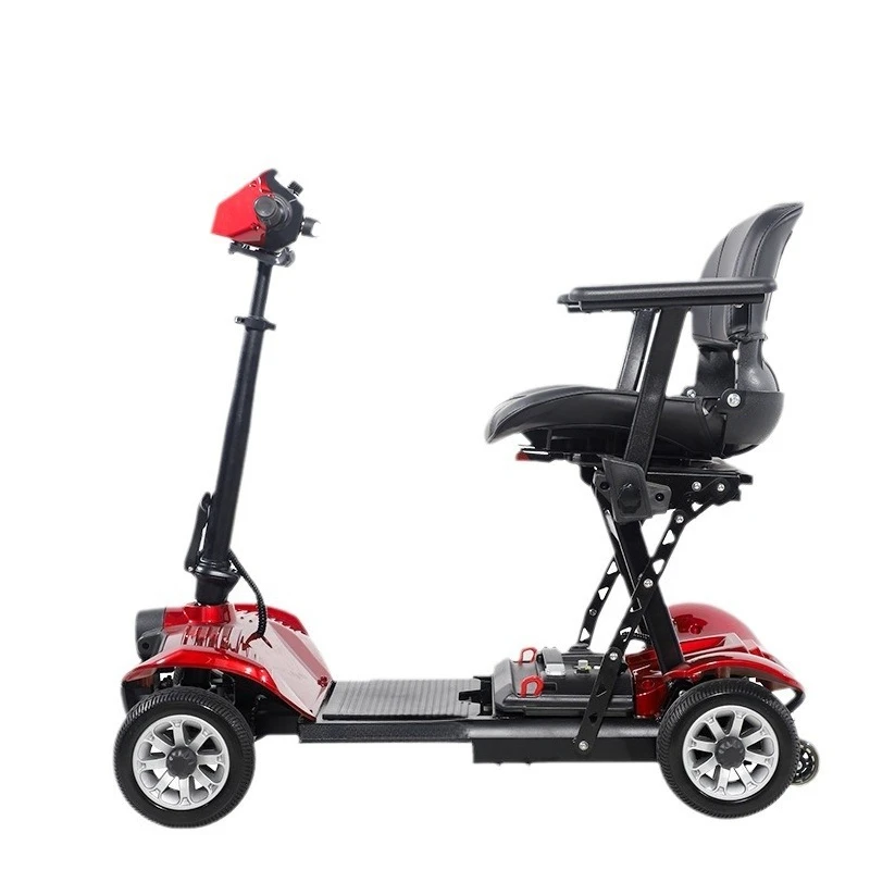 Electric scooter Multifunctional foldable aluminum alloy for the elderly Daily electric driving assistance for the elderly 
Electric scooter Multifunctional foldable aluminum alloy for the elderly Daily electric driving assistance for the elderly