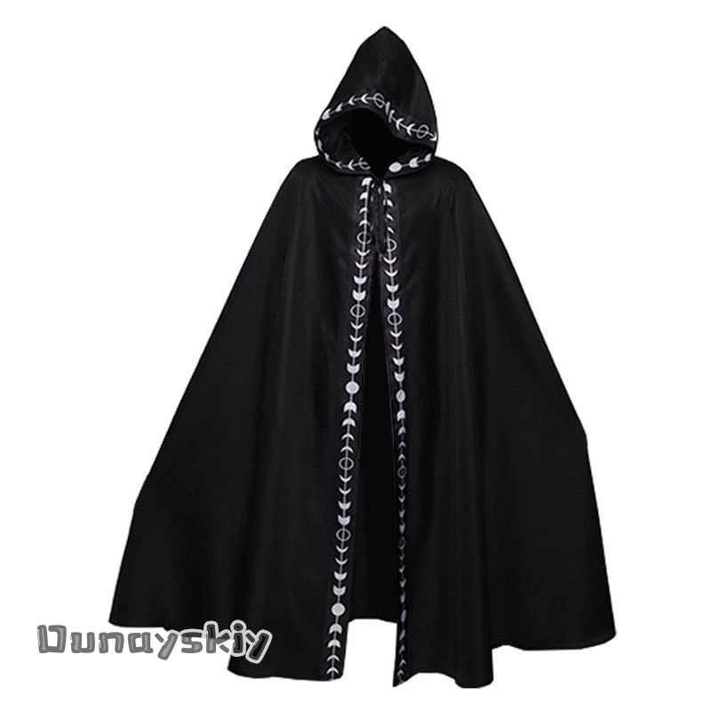 aBc01Cosplay Medieval Halloween Cosplay Cloak Hooded Coat Costume Vintage Gothic Cape Coat Long Trench Halloween Wizard Cloak
aBc01Cosplay Medieval Halloween Cosplay Cloak Hooded Coat Costume Vintage Gothic Cape Coat Long Trench Halloween Wizard Cloak