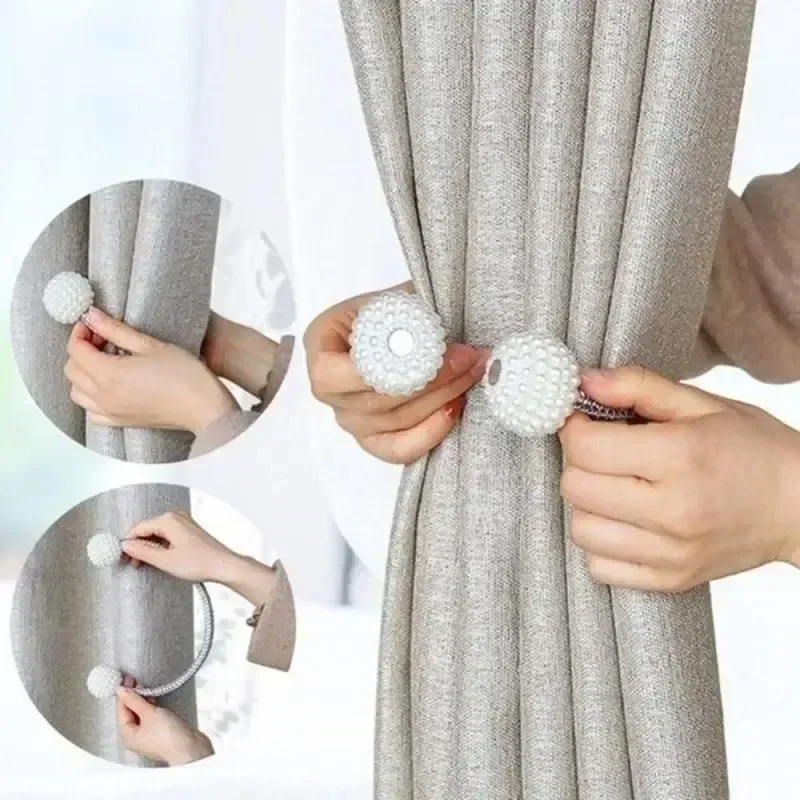 1Pcs Pearl Magnetic Curtain Clip Curtain Holders Tie Back Buckle Clips Hanging Ball Buckle Tie Back Curtain Decor Accessories
1Pcs Pearl Magnetic Curtain Clip Curtain Holders Tie Back Buckle Clips Hanging Ball Buckle Tie Back Curtain Decor Accessories