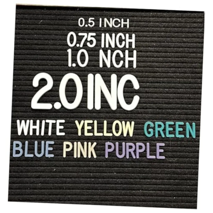 2 Inch Letters for Letter Board Board Not Included,93 Pieces Including Characters, Numbers and Symbols, Large Plastic Letters f
2 Inch Letters for Letter Board Board Not Included,93 Pieces Including Characters, Numbers and Symbols, Large Plastic Letters f