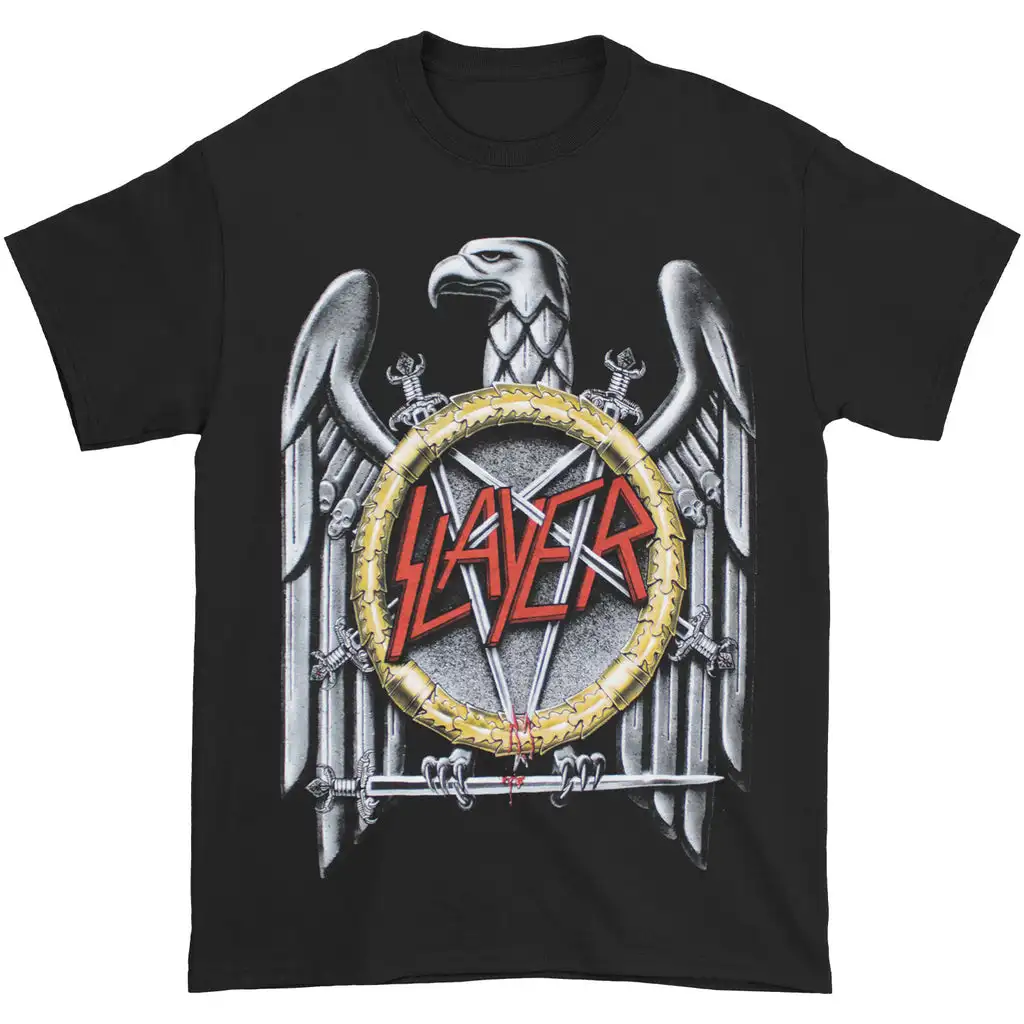 2025 Slayer Classic Logo T-shirt Peripheral Pattern Printing Summer Luxury Brand Cotton Men's and Women's T-shirt Short Sleeve
2025 Slayer Classic Logo T-shirt Peripheral Pattern Printing Summer Luxury Brand Cotton Men's and Women's T-shirt Short Sleeve