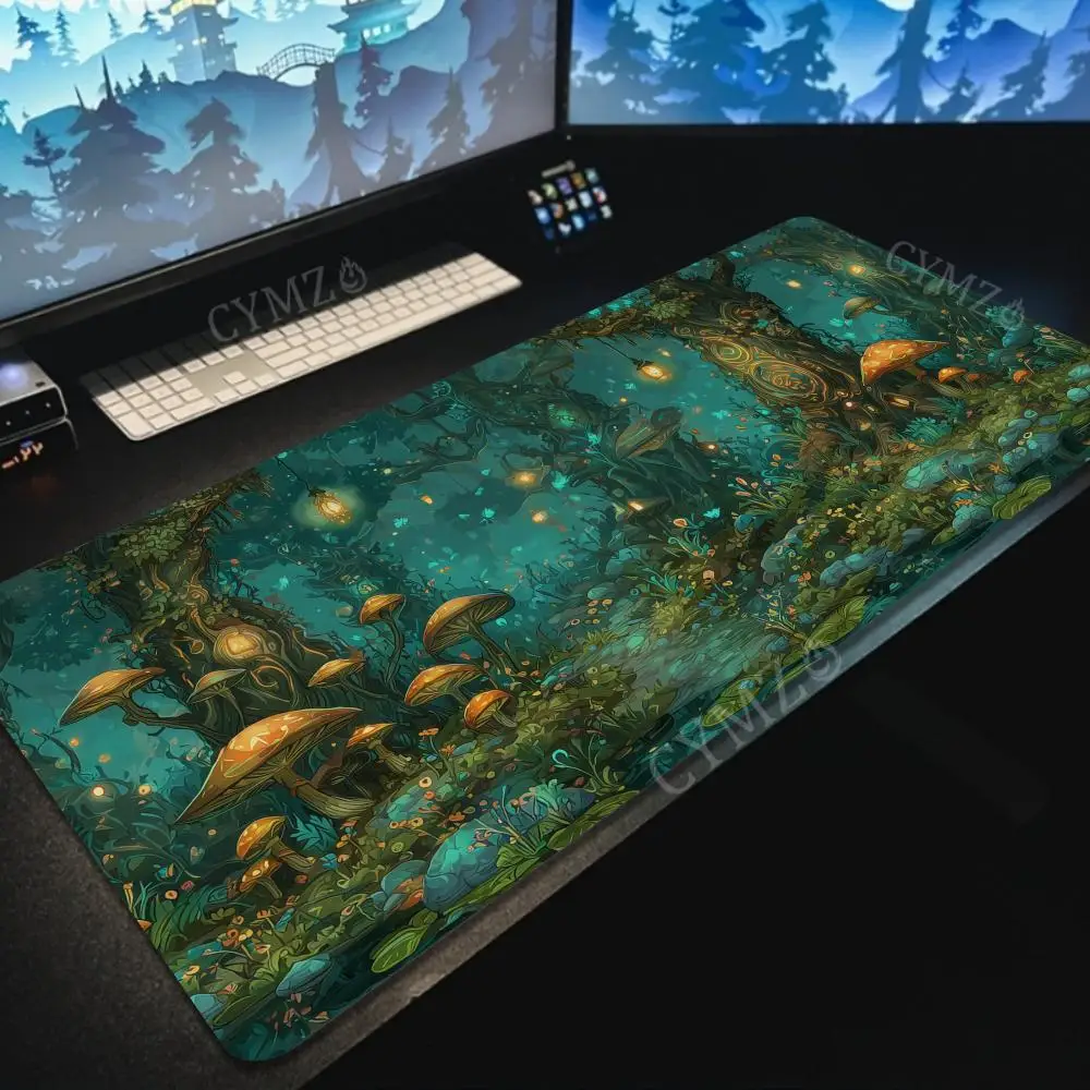 Mysterious Mushroom Forest Mouse Pad Desk Mat Non-Slip Gaming mats pc accessories keyboard mousepad Office carpet mause pad
Mysterious Mushroom Forest Mouse Pad Desk Mat Non-Slip Gaming mats pc accessories keyboard mousepad Office carpet mause pad