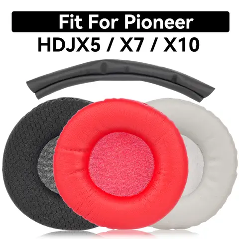 Kulak Pedleri Pioneer HDJ-X5 HDJ-X5BT HDJ-X7 HDJ-X10 X5 X5BT X7 X10 Kulaklık Kulak Yastıkları Yedek Kulaklık Sünger Köpük