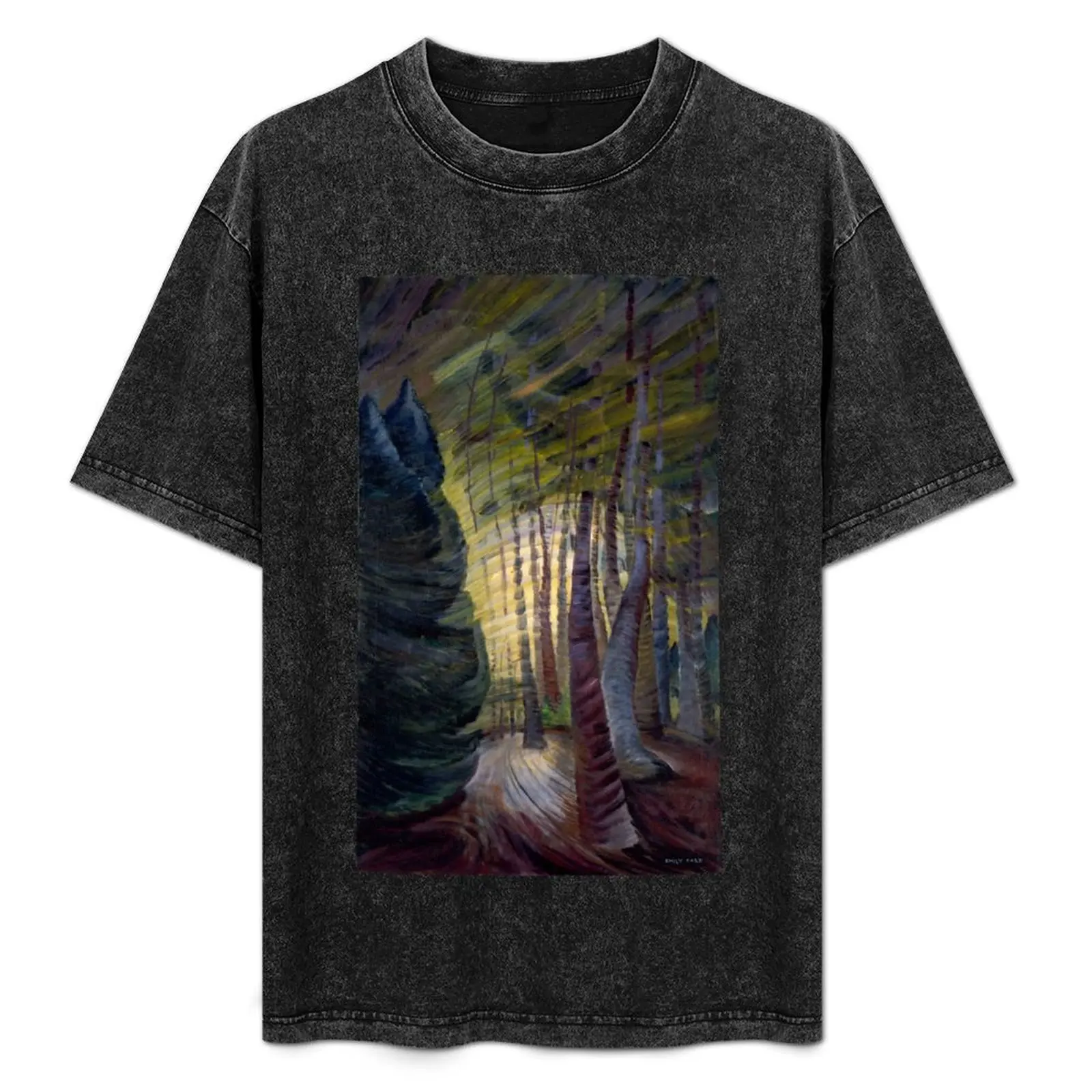 Emily Carr - Sombreness Twilight T-Shirt Casual Soft Cotton Short Sleeve Tee
Emily Carr - Sombreness Twilight T-Shirt Casual Soft Cotton Short Sleeve Tee