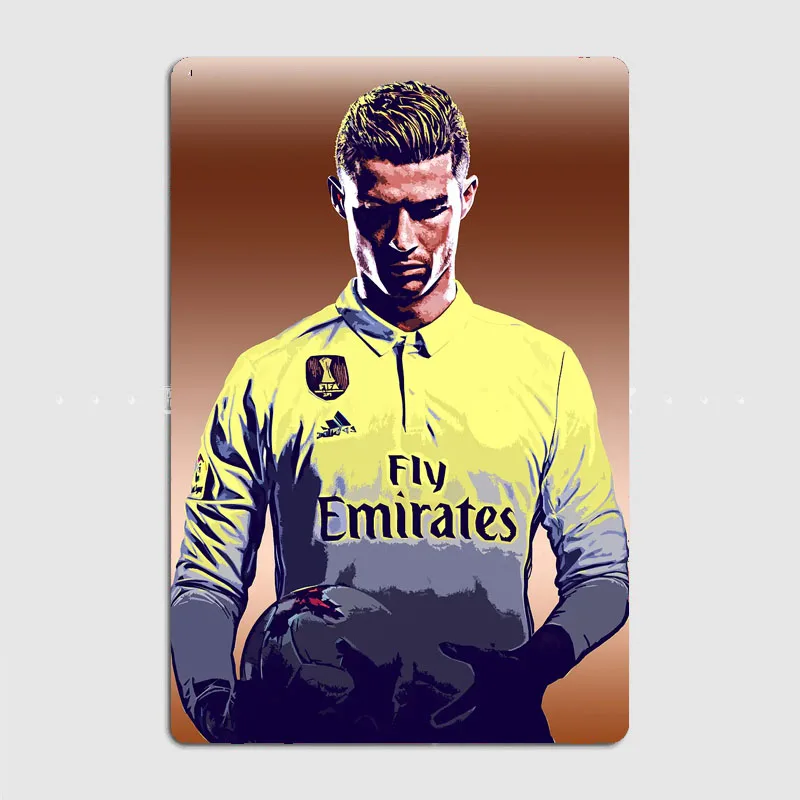 Ronaldo CR7 Football Player Metal Poster Sign Sports Garage Indoor Club Mural Vintage Bar Wall Room Decoration Home Decor
Ronaldo CR7 Football Player Metal Poster Sign Sports Garage Indoor Club Mural Vintage Bar Wall Room Decoration Home Decor