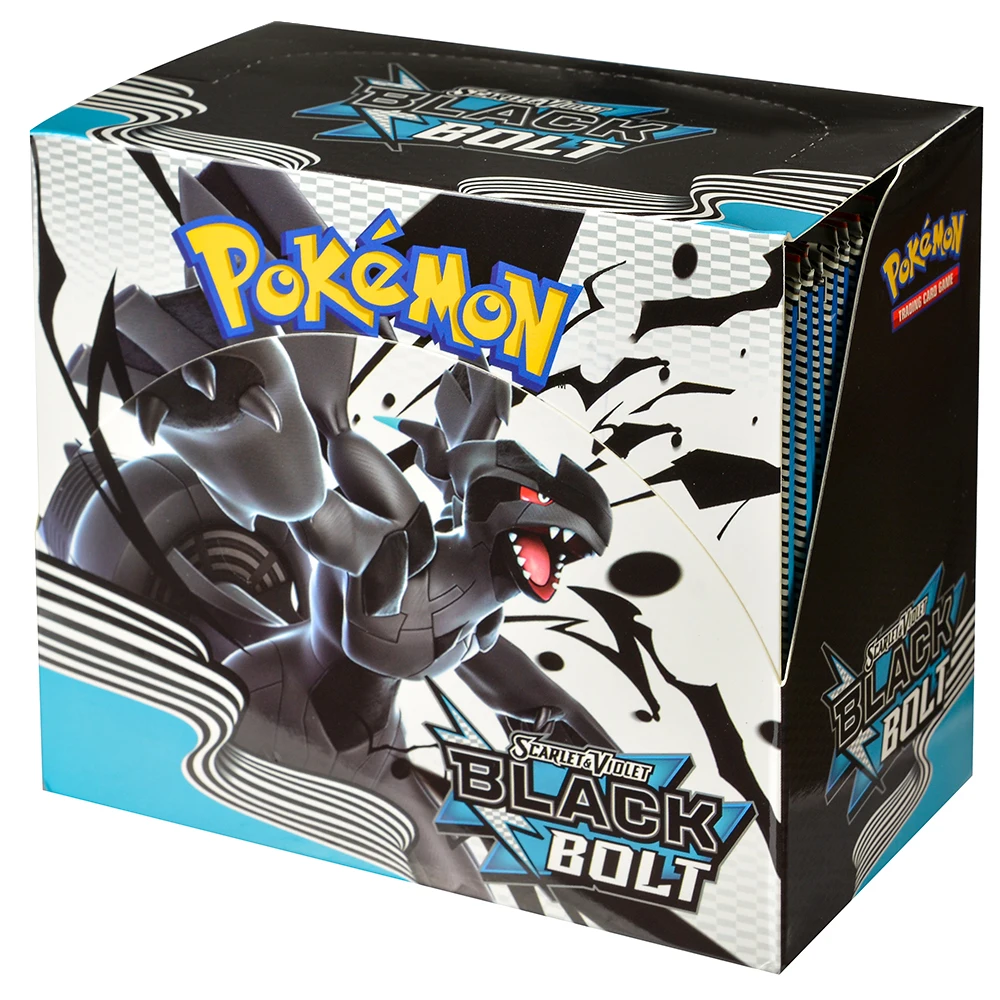 360Pcs English Pokémon TCG: BLACK BOLT Box Pokémon trade card 36 Pack Box
360Pcs English Pokémon TCG: BLACK BOLT Box Pokémon trade card 36 Pack Box