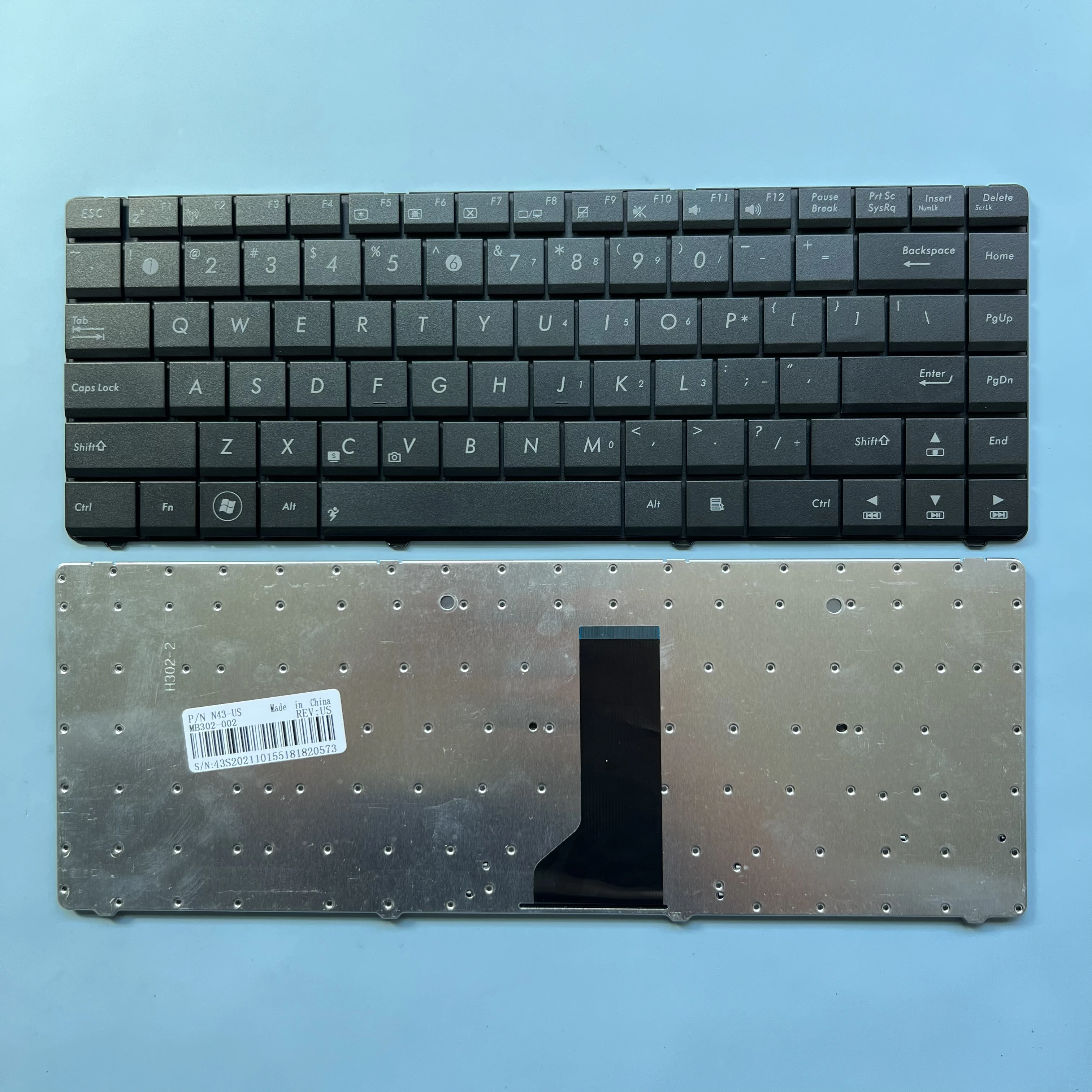 Клавиатура XIN США для ноутбука Asus K42J X43 X43B A43S A42 K42 X42 UL30 N42 N43 B43 U41 K43S U35J UL80 X44H X43 английский без рамки
Клавиатура XIN США для ноутбука Asus K42J X43 X43B A43S A42 K42 X42 UL30 N42 N43 B43 U41 K43S U35J UL80 X44H X43 английский без рамки
