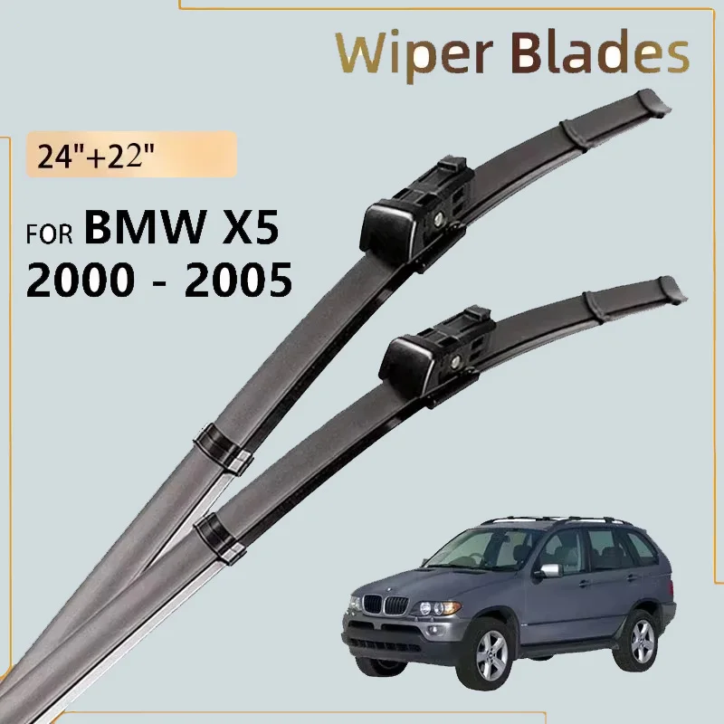 2x for BMW X5 E53 2000-2005 2004 2003 2002 2001 Car Accessories Auto Front Wiper Blades Set Windshield Windscreen Window Brushes
2x for BMW X5 E53 2000-2005 2004 2003 2002 2001 Car Accessories Auto Front Wiper Blades Set Windshield Windscreen Window Brushes