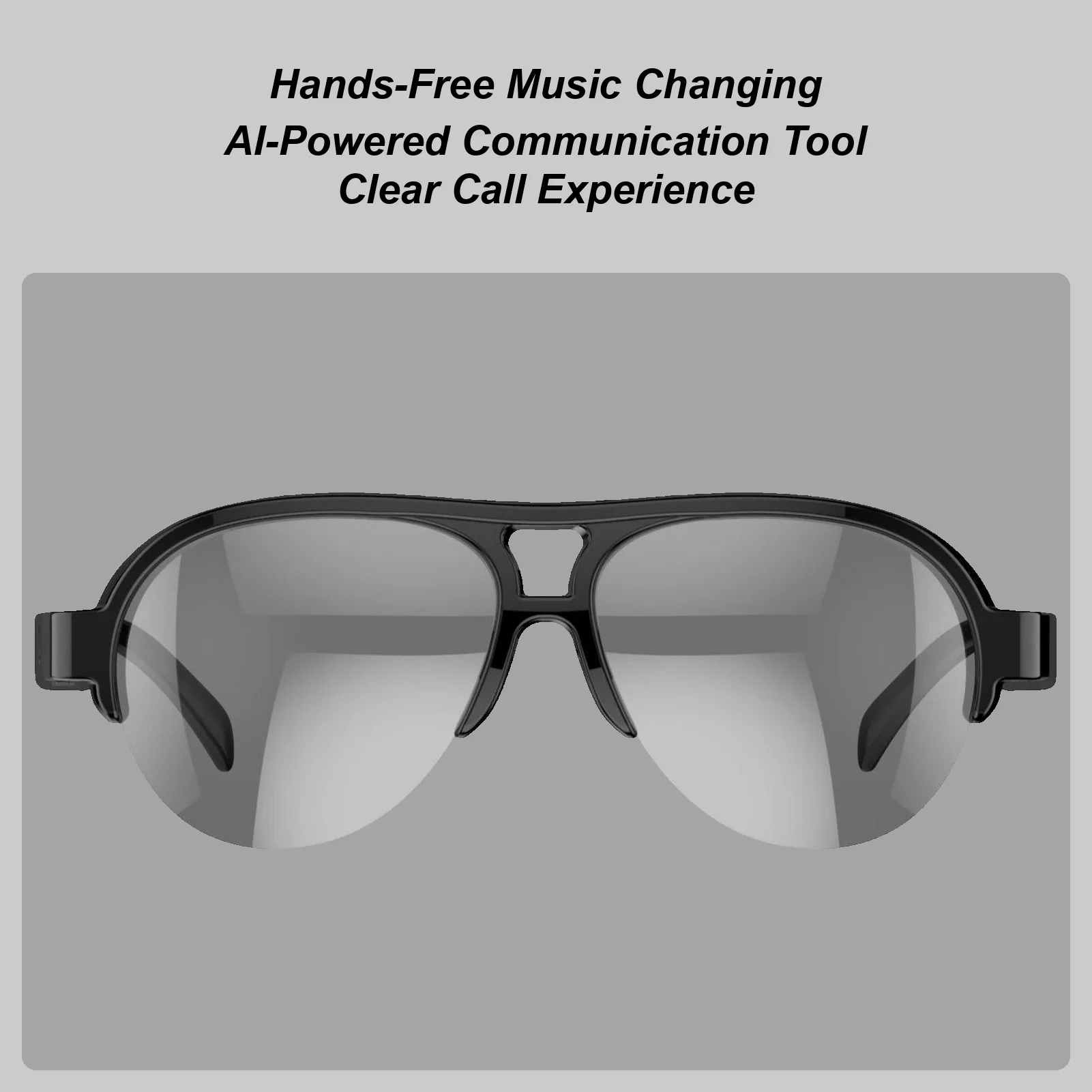 Smart Audio Glasses AI Translation Wireless Smart Eyeglasses Audio Player Sunglasses For Tech Enthusiasts Music Lovers Travelers
Smart Audio Glasses AI Translation Wireless Smart Eyeglasses Audio Player Sunglasses For Tech Enthusiasts Music Lovers Travelers