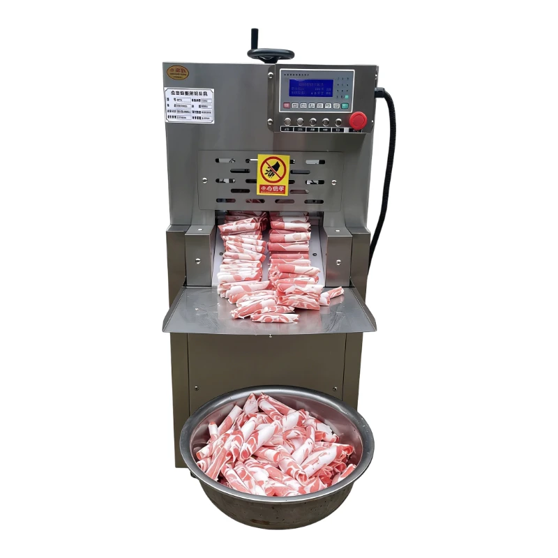 Hot Sales Fully Automatic Electric Commercial Meat Slicer square Slicer Meat Cubes Cured Meat Slicer Machine
Hot Sales Fully Automatic Electric Commercial Meat Slicer square Slicer Meat Cubes Cured Meat Slicer Machine