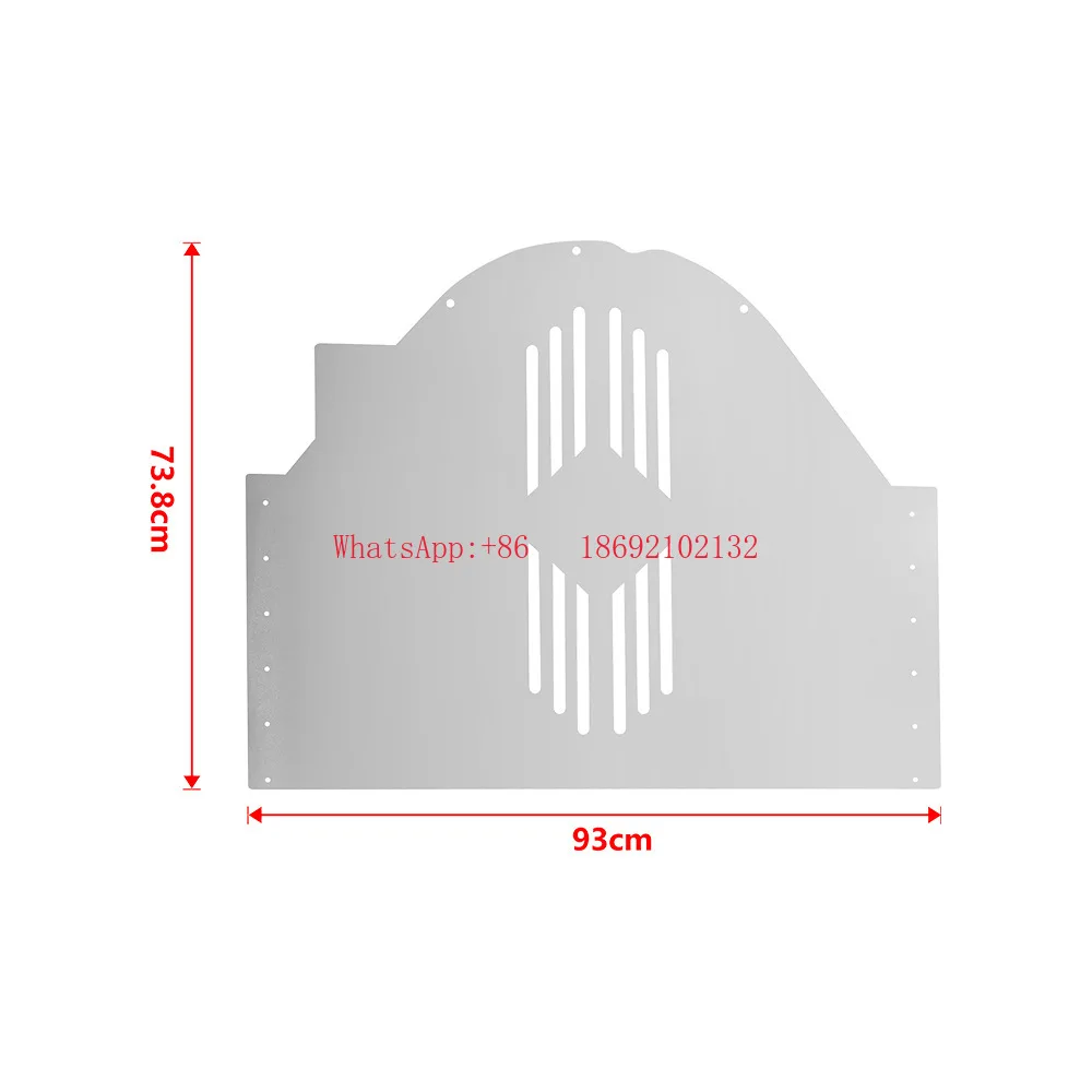 The ternary catalytic converter safety protection cover guard is suitable for 04-09 chassis guard defender
The ternary catalytic converter safety protection cover guard is suitable for 04-09 chassis guard defender
