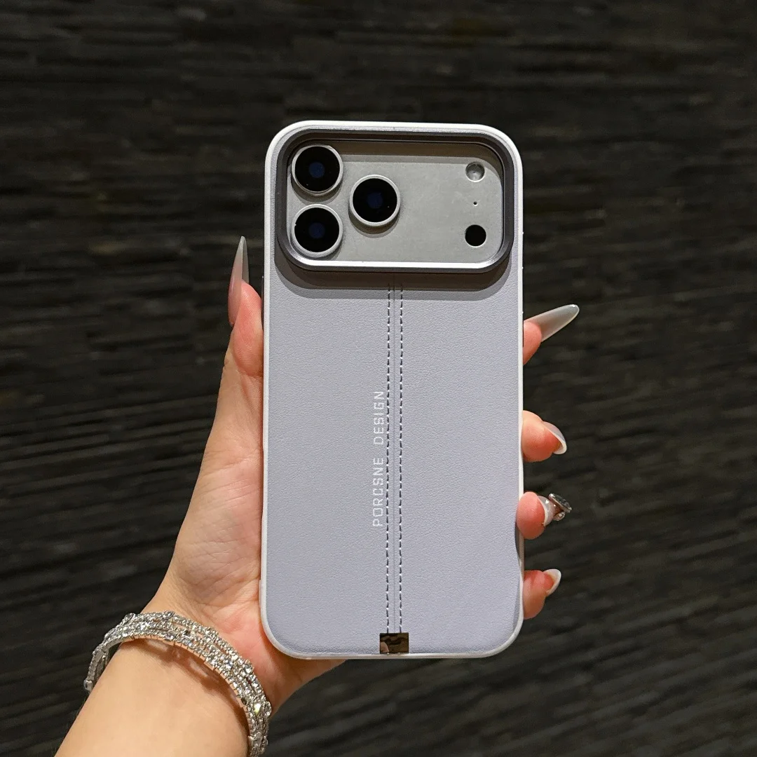 For iPhone Air iPhone 17 Pro Max Case Protective Posches Design Leather Skin Mobile Phone Back Cover
For iPhone Air iPhone 17 Pro Max Case Protective Posches Design Leather Skin Mobile Phone Back Cover