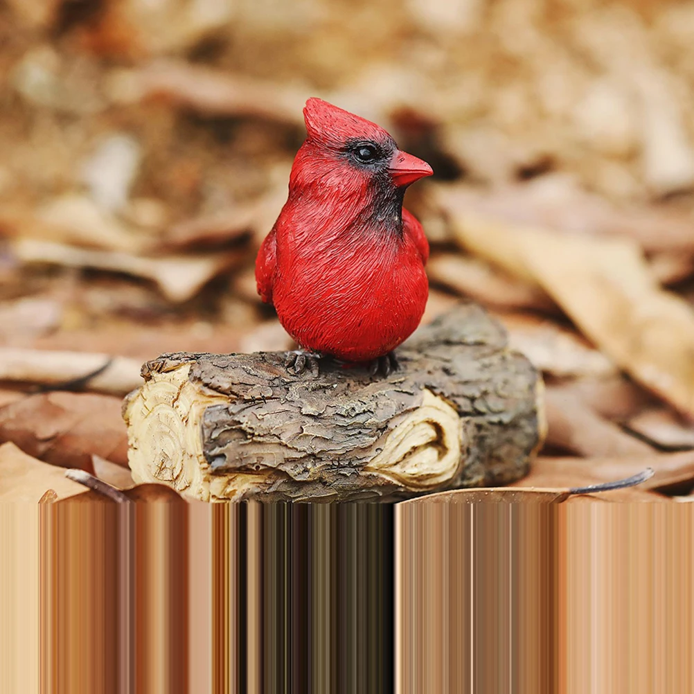 Resin Red Bird Ornament for Decoration Lightweight Durable Vibrant Colors Christmas Halloween Ornament
Resin Red Bird Ornament for Decoration Lightweight Durable Vibrant Colors Christmas Halloween Ornament