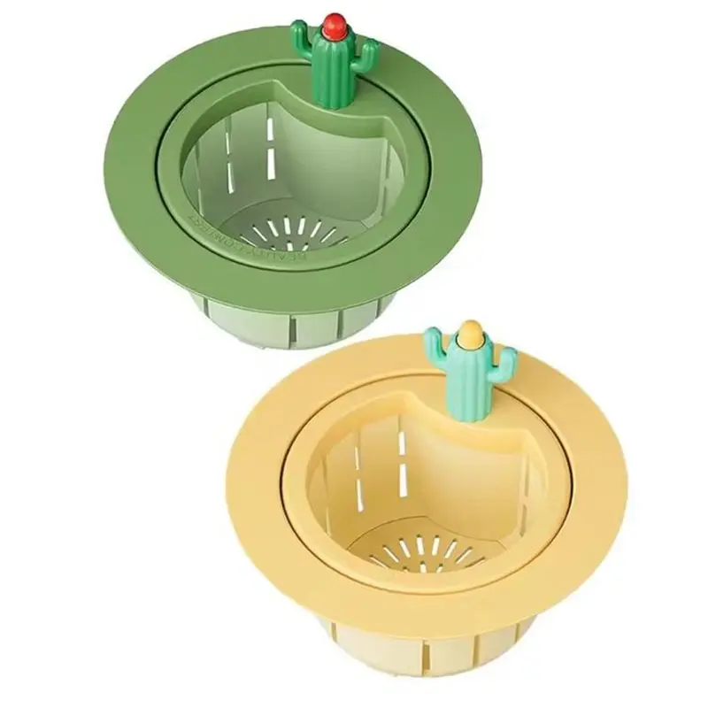 Exquisite-Kitchen Sink Drain Strainer With Gasket, 2Pcs Cactus Style Multi-Functional Draining Basket Filter In Yellow And Green
Exquisite-Kitchen Sink Drain Strainer With Gasket, 2Pcs Cactus Style Multi-Functional Draining Basket Filter In Yellow And Green