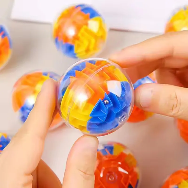 Kids Puzzle Educational Toys Transparent 3D Walking Bead Three-dimensional Maze Pinball Pressure Relief Mini Round Maze Toy
Kids Puzzle Educational Toys Transparent 3D Walking Bead Three-dimensional Maze Pinball Pressure Relief Mini Round Maze Toy