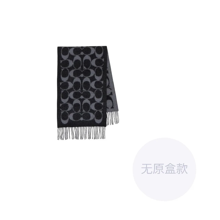 Coach jacquard fringed scarf COWC540671 001
Coach jacquard fringed scarf COWC540671 001