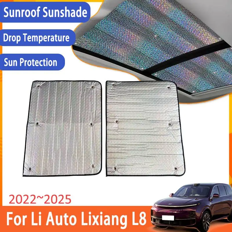 Солнцезащитный козырек на крыше для Li Auto Lixiang L9 2022 2023 2024 2025 аксессуары на крышу 2X солнцезащитный крем теплоизоляционные наклейки на лобовое стекло
Солнцезащитный козырек на крыше для Li Auto Lixiang L9 2022 2023 2024 2025 аксессуары на крышу 2X солнцезащитный крем теплоизоляционные наклейки на лобовое стекло