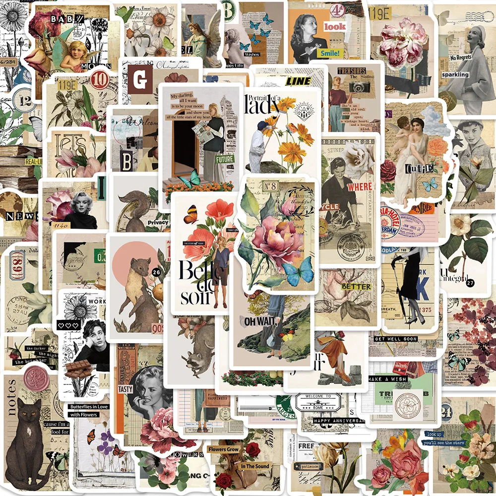 50pcs Retro Cartoon Note Series Graffiti Stickers Suitable for Laptop Helmets Desktop Decoration DIY Stickers Toys Wholesale
50pcs Retro Cartoon Note Series Graffiti Stickers Suitable for Laptop Helmets Desktop Decoration DIY Stickers Toys Wholesale