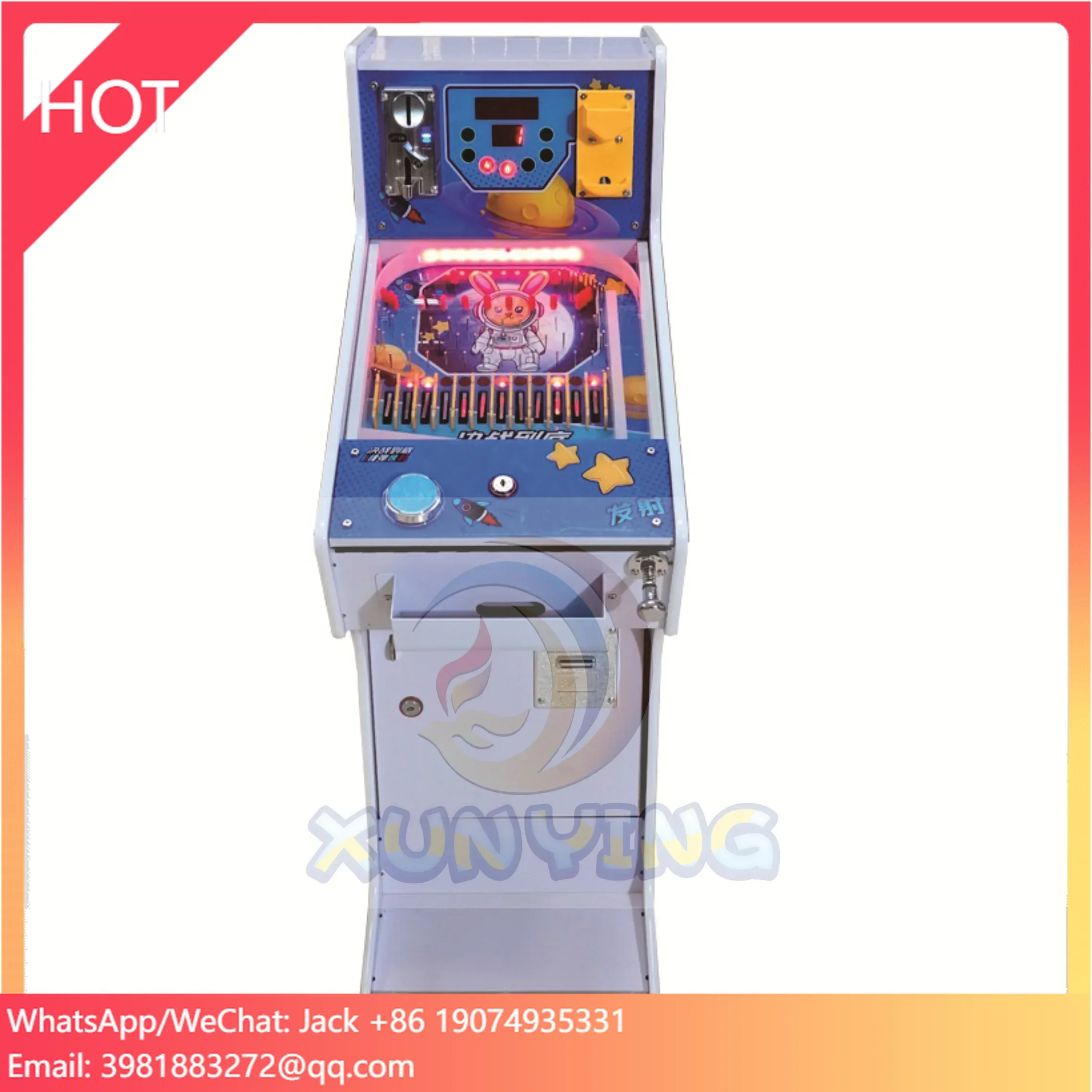 Coin-operated Pinball Machine Flipper Video Game Arcade Electronic Mini Children's Arcade Pinball Machine
Coin-operated Pinball Machine Flipper Video Game Arcade Electronic Mini Children's Arcade Pinball Machine