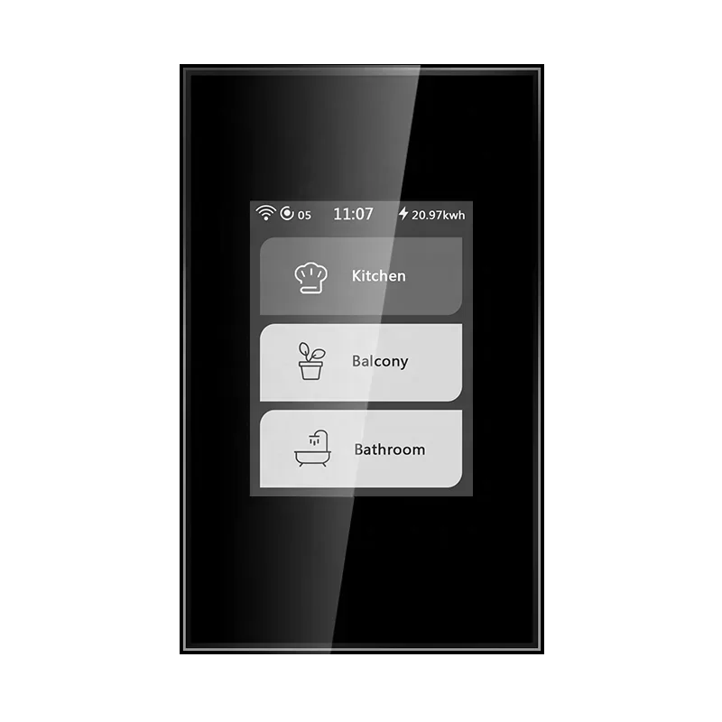 Hot sales L8 switch 5 model in 1 smart wifi switch LCD touch screen hotel home use 1/2/3gang smart home switch never offline
Hot sales L8 switch 5 model in 1 smart wifi switch LCD touch screen hotel home use 1/2/3gang smart home switch never offline