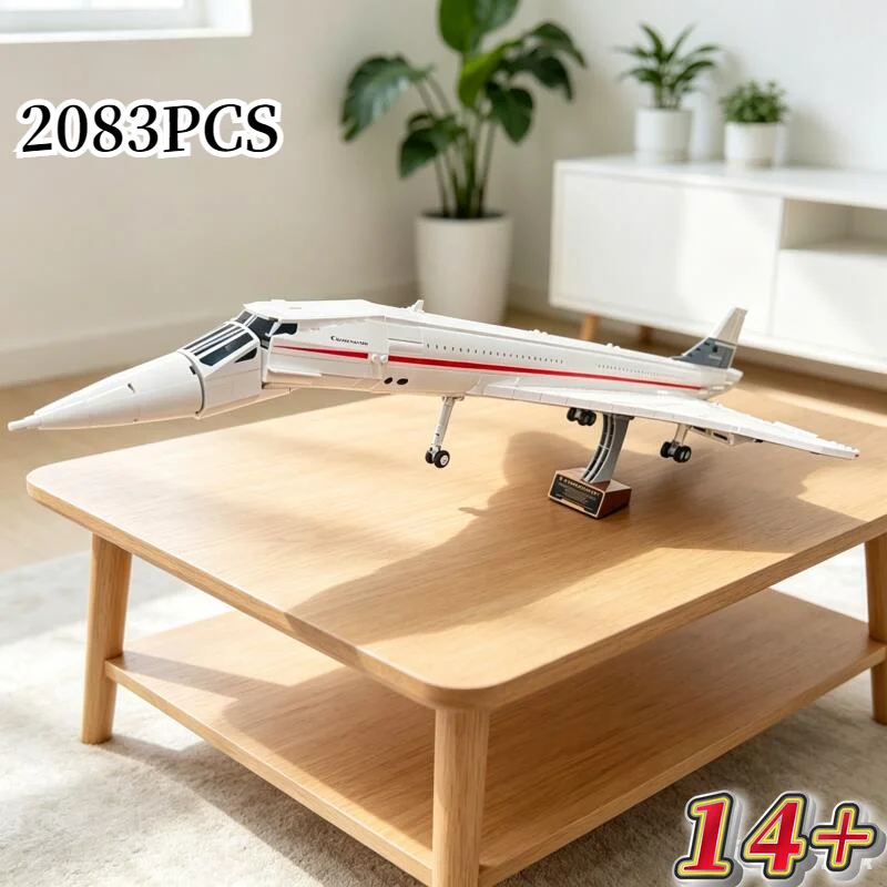 Big Sale 2083PCS 10318 compatible with Concorde supersonic aircraft kit 10318 building block toys for gifts
Big Sale 2083PCS 10318 compatible with Concorde supersonic aircraft kit 10318 building block toys for gifts