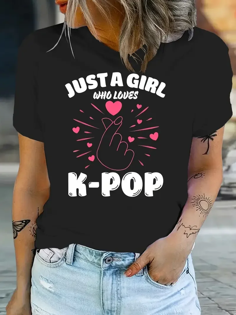 Male Female Style K-Pop Graphic T-Shirt Lightweight Comfortable Loose Round Neck Casual Shirt Daily Wear Ideal Gift for Fans
Male Female Style K-Pop Graphic T-Shirt Lightweight Comfortable Loose Round Neck Casual Shirt Daily Wear Ideal Gift for Fans