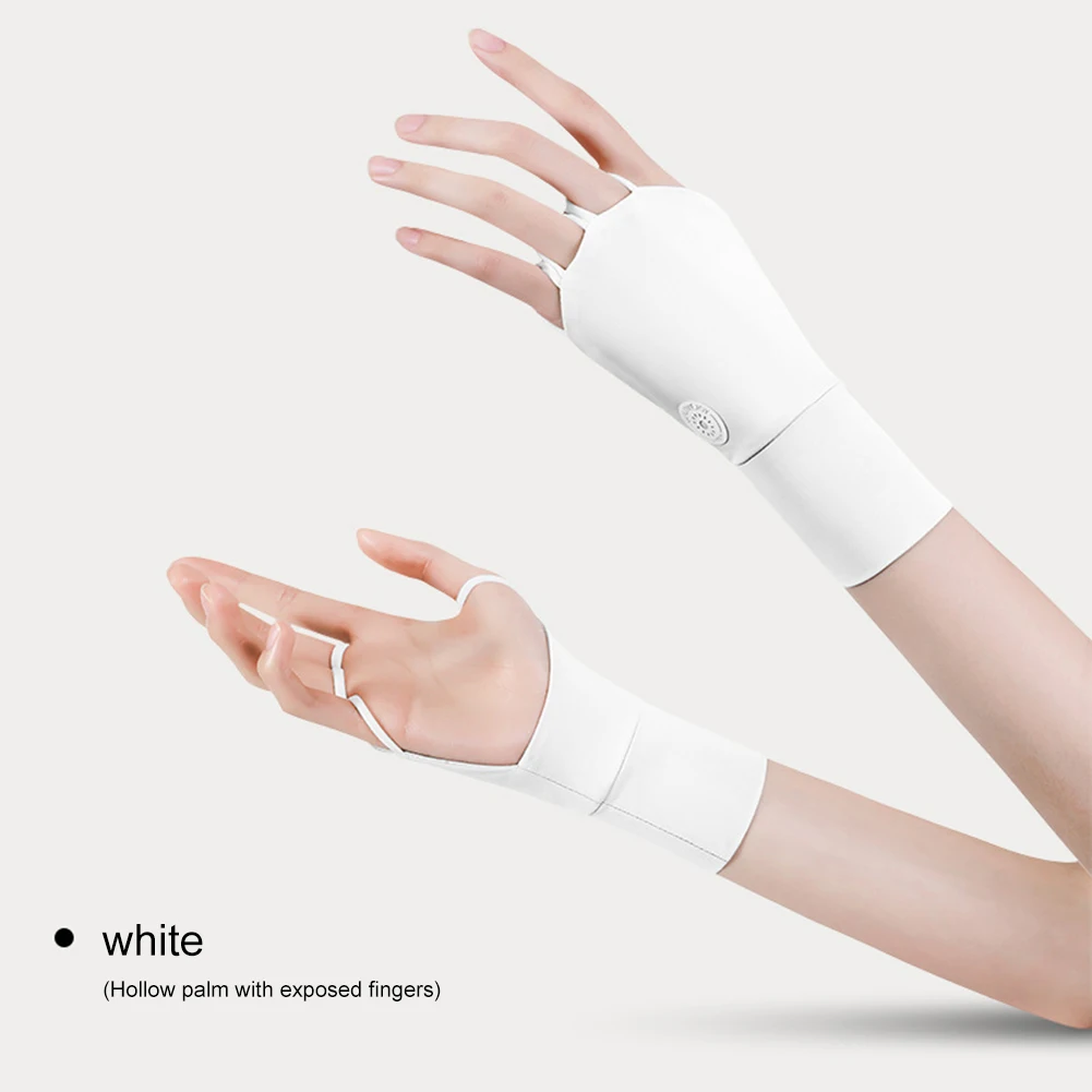 3-1Pairs Women Sun Protector Gloves Cool Breathable Open Fingered Gloves Ice Silk Hollow Palm Elastic for Outdoor Practice Glove
3-1Pairs Women Sun Protector Gloves Cool Breathable Open Fingered Gloves Ice Silk Hollow Palm Elastic for Outdoor Practice Glove