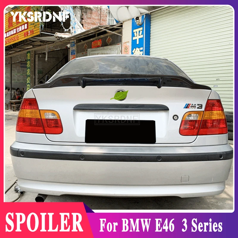 YKSRDNF для BMW 3 серии E46 спойлер 1999-2004 года реальное глянцевое углеродное волокно заднее крыло R стиль спортивные аксессуары комплект кузова
YKSRDNF для BMW 3 серии E46 спойлер 1999-2004 года реальное глянцевое углеродное волокно заднее крыло R стиль спортивные аксессуары комплект кузова