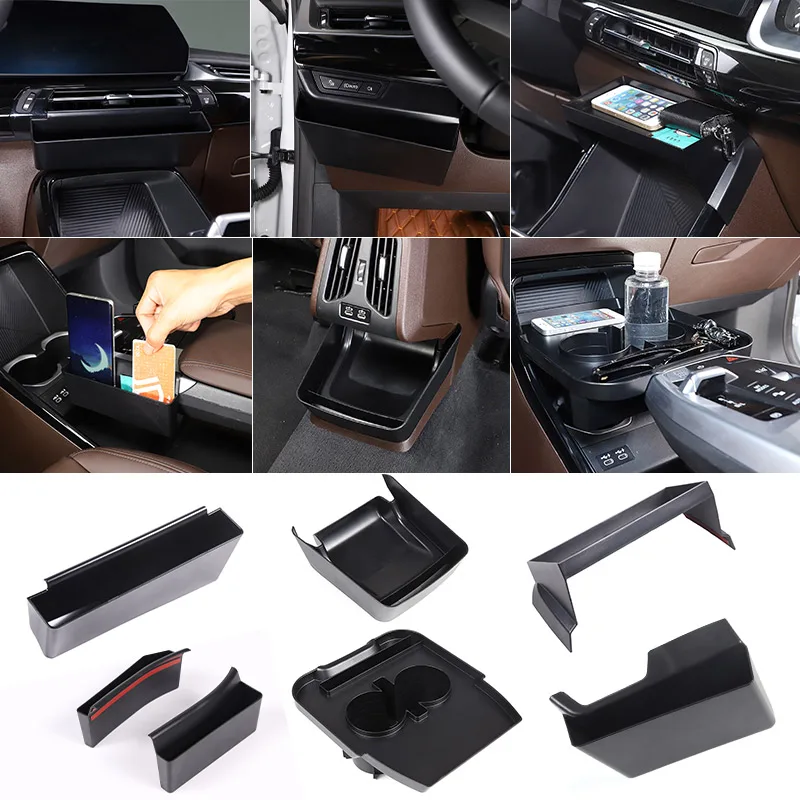 For BMW X1 U11 2023-2024 ABS Black Car Center Console Air Outlet Lower Storage Box Multifunctional Storage Tray Car Accessories
For BMW X1 U11 2023-2024 ABS Black Car Center Console Air Outlet Lower Storage Box Multifunctional Storage Tray Car Accessories