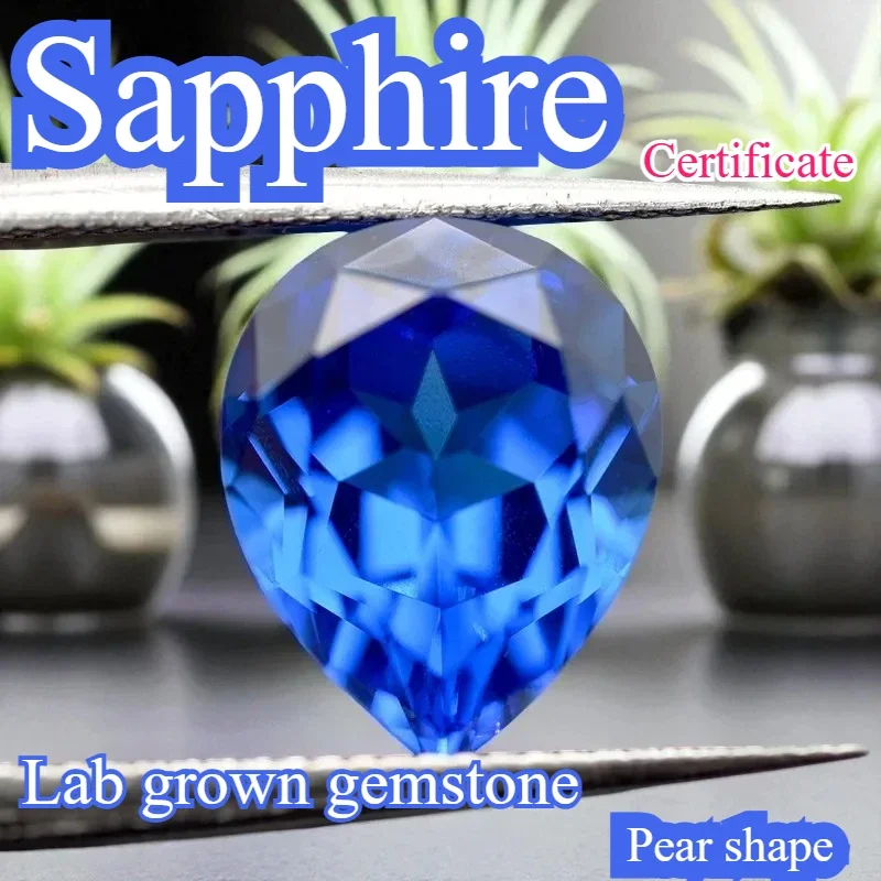A+TOP Lab Grown Cobalt Spinel Pear Shape Extremely Shiny Quality Charm Gemstone Advanced Jewelry Making Materials AGL Certificat
A+TOP Lab Grown Cobalt Spinel Pear Shape Extremely Shiny Quality Charm Gemstone Advanced Jewelry Making Materials AGL Certificat