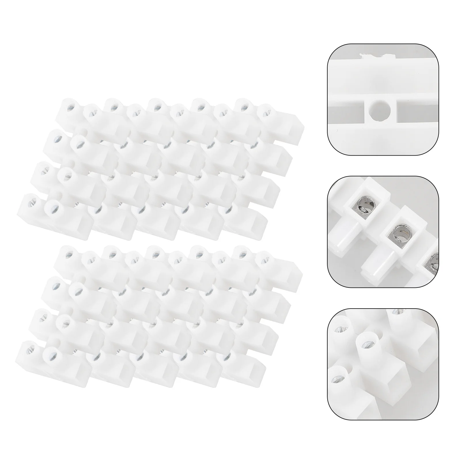 10Pcs Quick Connect Wire Connector Screw Terminal Block 4-Pin Electrical Cable Quick Connection Terminal Strip
10Pcs Quick Connect Wire Connector Screw Terminal Block 4-Pin Electrical Cable Quick Connection Terminal Strip