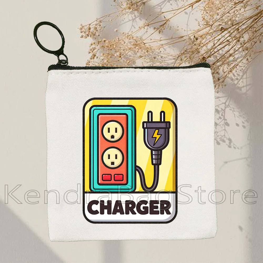 Colorful Cute Charger Print Canvas Coin Purse Canvas Bags Small Square Bag Key Travel Storage Card Case Bag Wallet Zipper Pouch
Colorful Cute Charger Print Canvas Coin Purse Canvas Bags Small Square Bag Key Travel Storage Card Case Bag Wallet Zipper Pouch